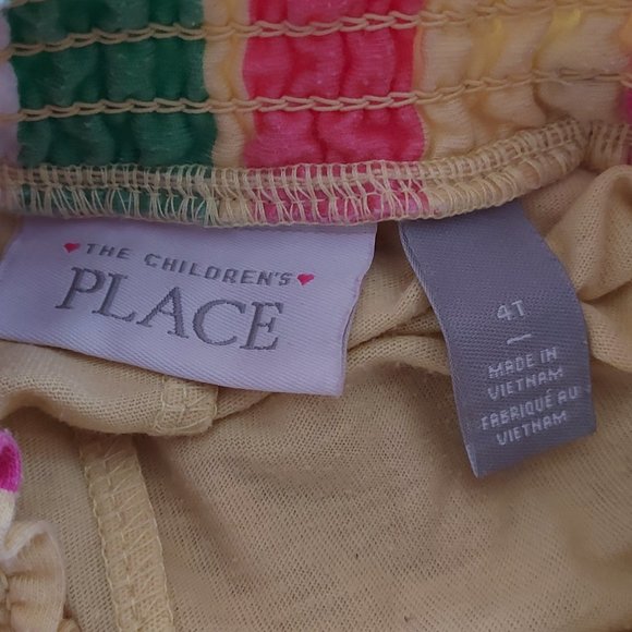 Colorful kids bundle: Unicorn pants and Circus colors skort - Picture 6 of 6